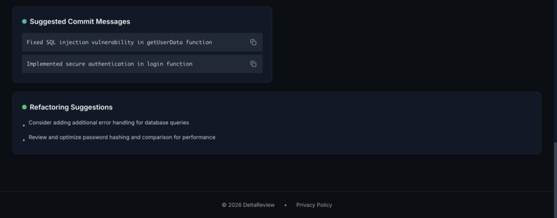DeltaReview – screenshot 4