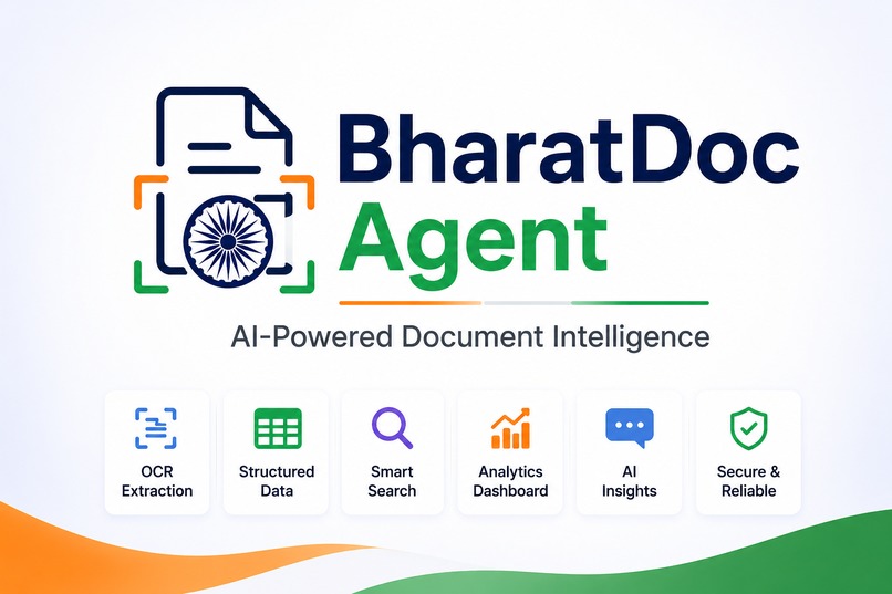 BharatDoc Agent: AI-Powered Document Intelligence – screenshot 1