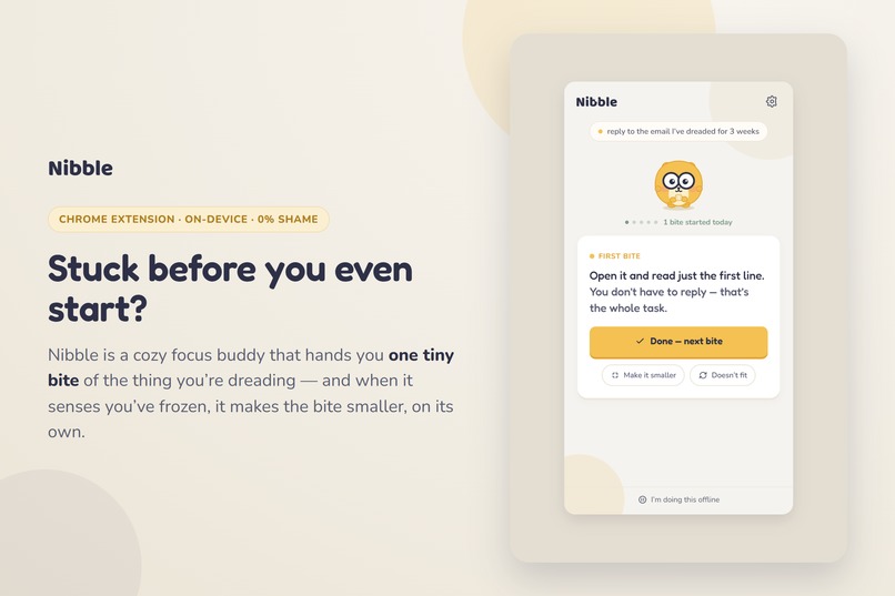 Nibble – screenshot 1