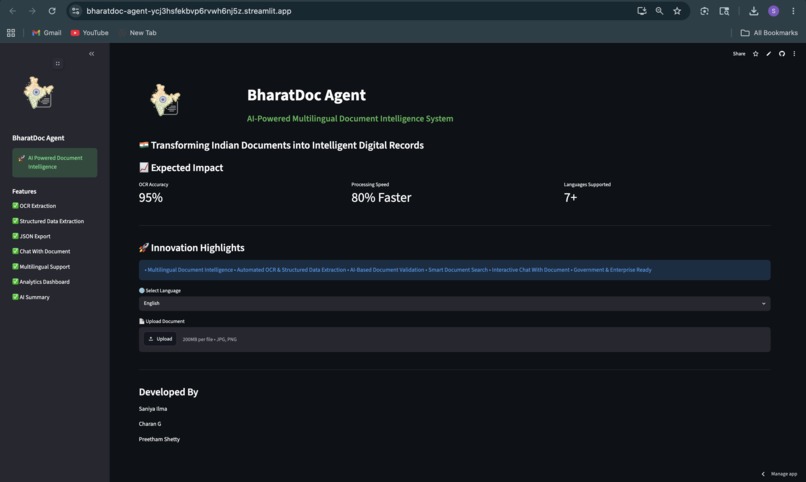 BharatDoc Agent: AI-Powered Document Intelligence – screenshot 5