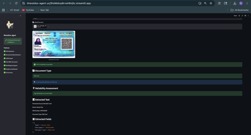 BharatDoc Agent: AI-Powered Document Intelligence – screenshot 7