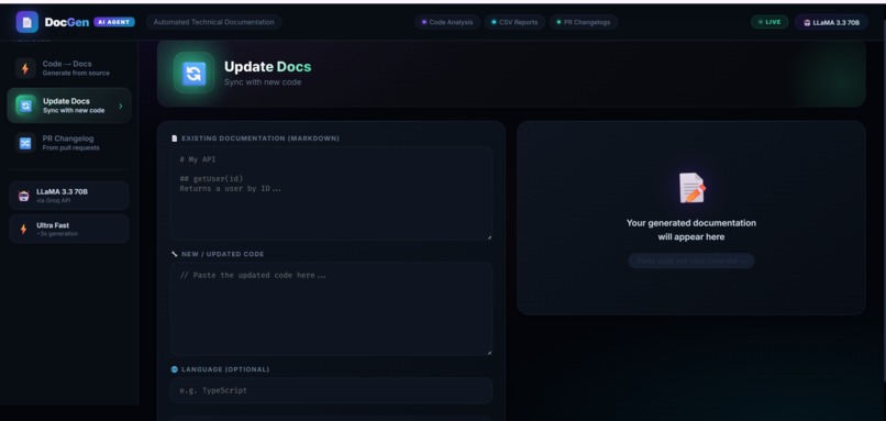 DocGen AI – screenshot 2