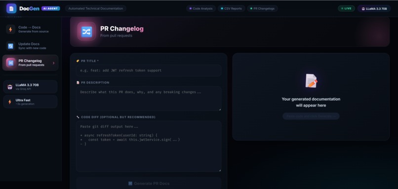 DocGen AI – screenshot 3