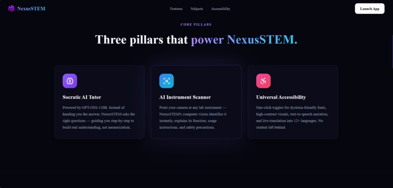 NexusSTEM — Your Socratic AI Agent for STEM – screenshot 2