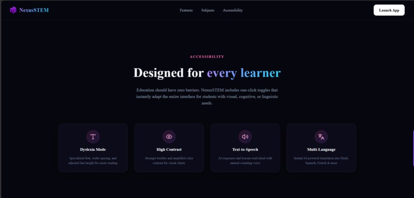 NexusSTEM — Your Socratic AI Agent for STEM – screenshot 5