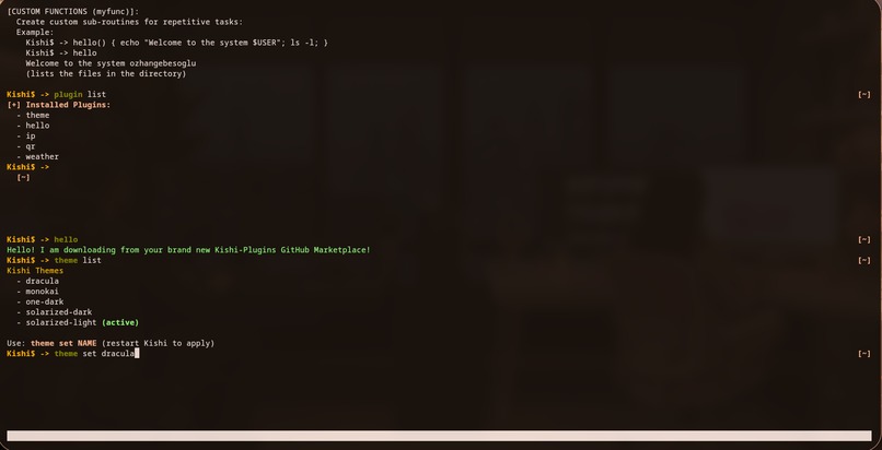 Kishi-Shell – screenshot 1