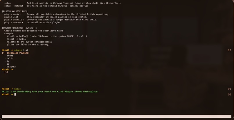 Kishi-Shell – screenshot 3