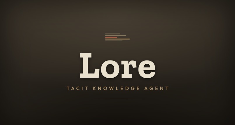  Lore — a tacit knowledge agent for code review – screenshot 1