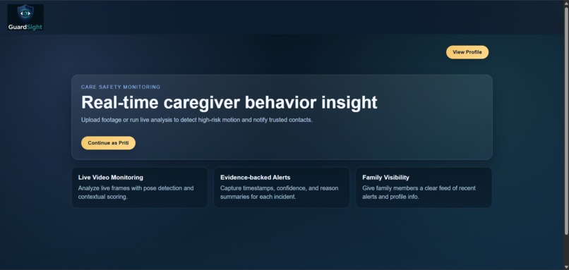 GuardSight – screenshot 1