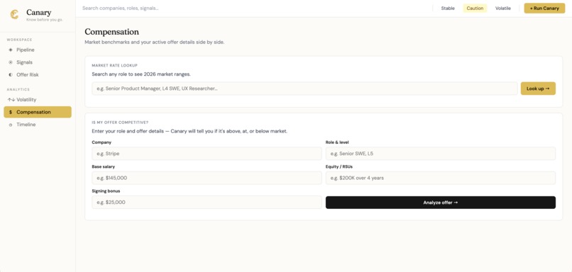 Canary – screenshot 1