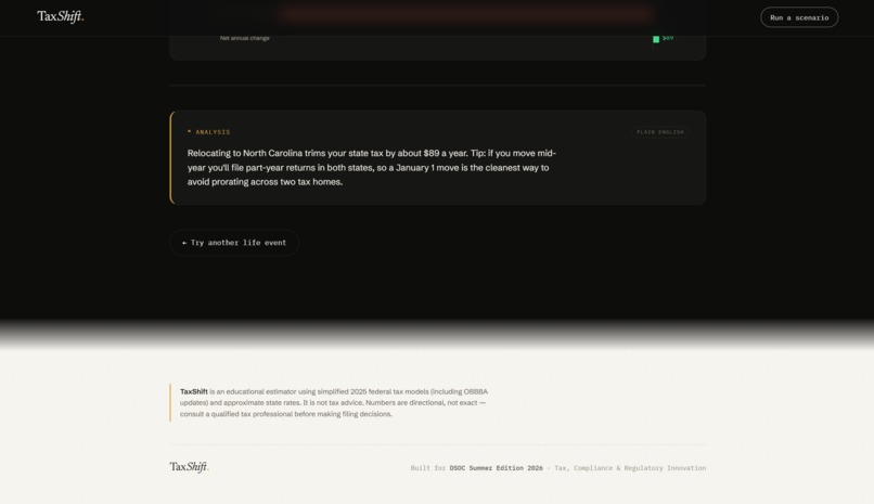 TaxShift – screenshot 5