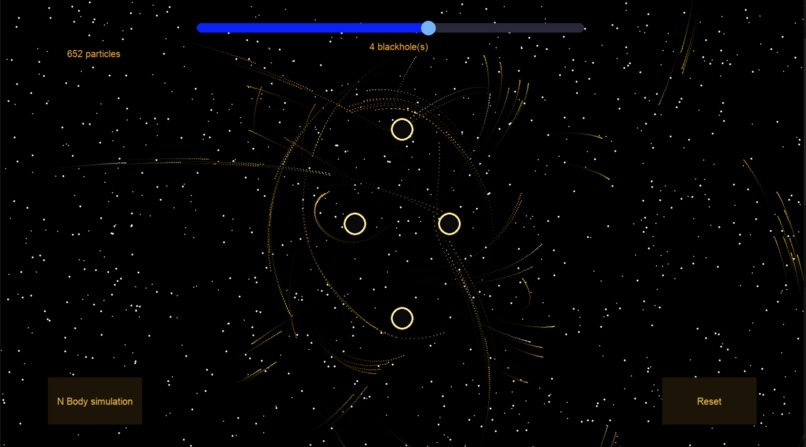 Celestial Object Simulation – screenshot 1