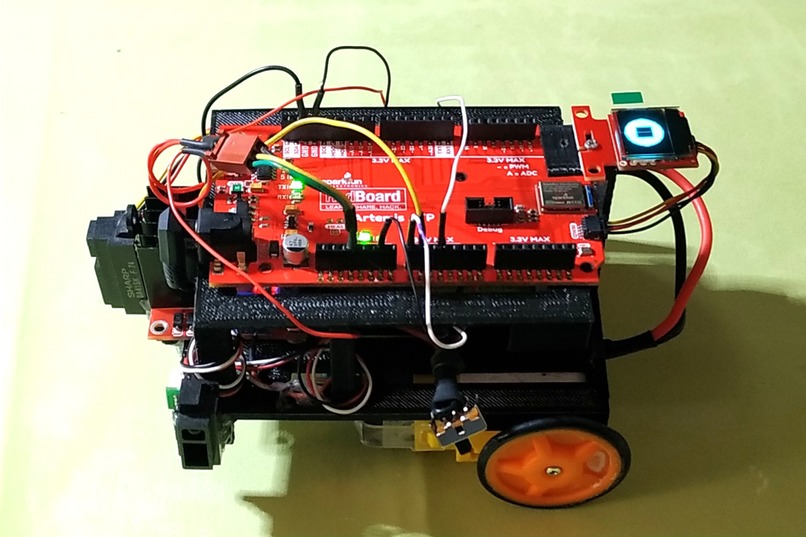 Self Driving Car Using ARM Cortex-M4F – screenshot 1