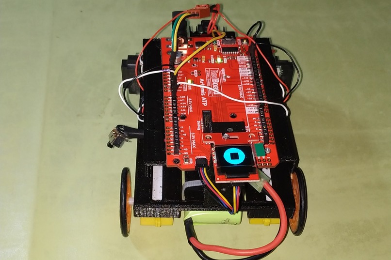 Self Driving Car Using ARM Cortex-M4F – screenshot 2