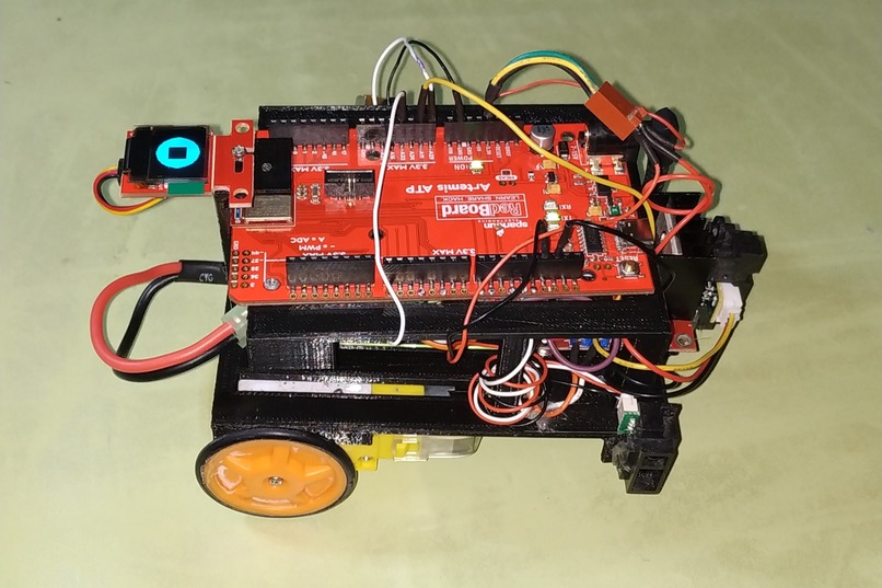 Self Driving Car Using ARM Cortex-M4F – screenshot 3