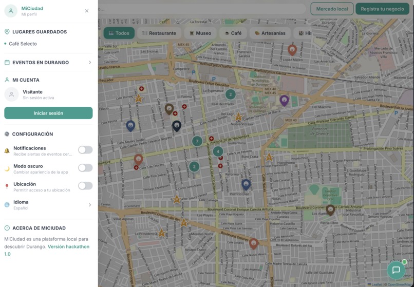 MiCiudad – screenshot 2
