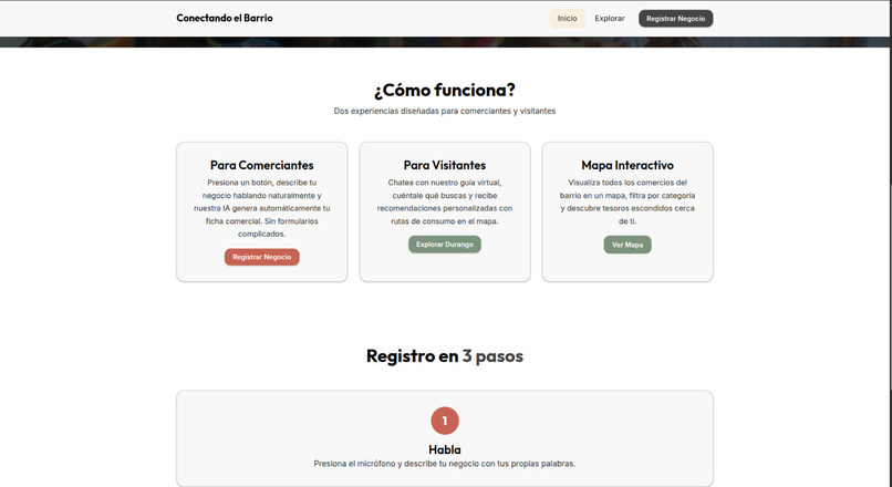 Conectando el Barrio  – screenshot 1