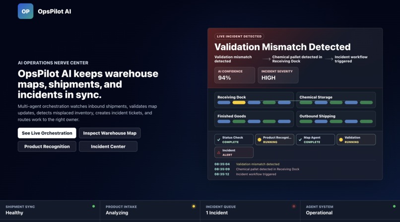 OpsPilot-AI – screenshot 1