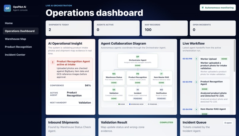 OpsPilot-AI – screenshot 2