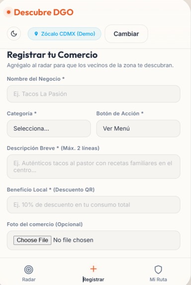 Descubre DGO – screenshot 1