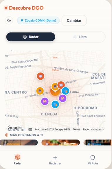 Descubre DGO – screenshot 3
