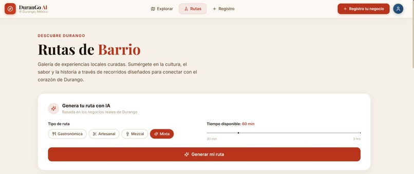 DuranGO – screenshot 2