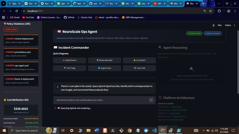 NeuroScale Ops Agent – screenshot 2