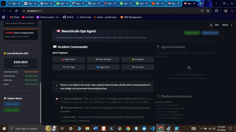 NeuroScale Ops Agent – screenshot 3