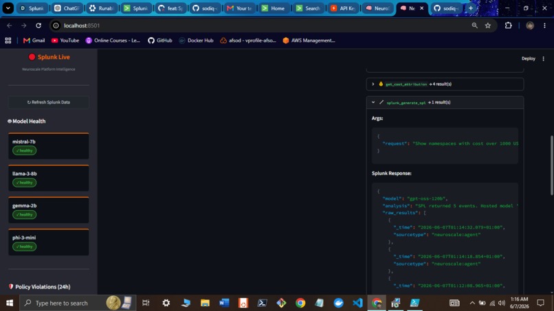 NeuroScale Ops Agent – screenshot 5