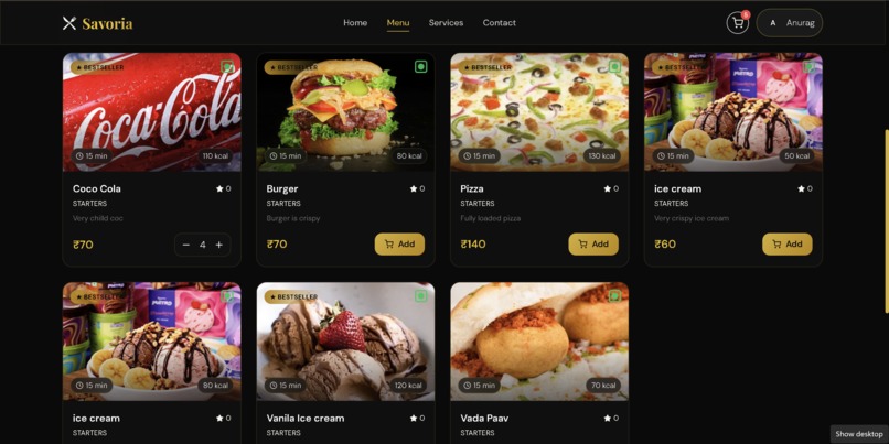 Savoria Restaurant – screenshot 2