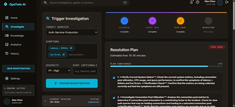OpsTwin AI – screenshot 2