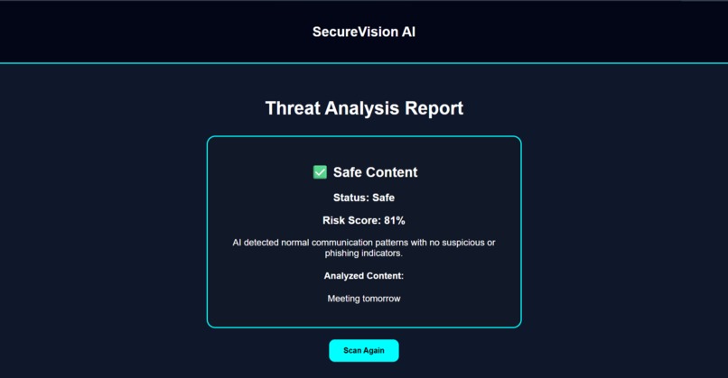 SecureVision AI – screenshot 2
