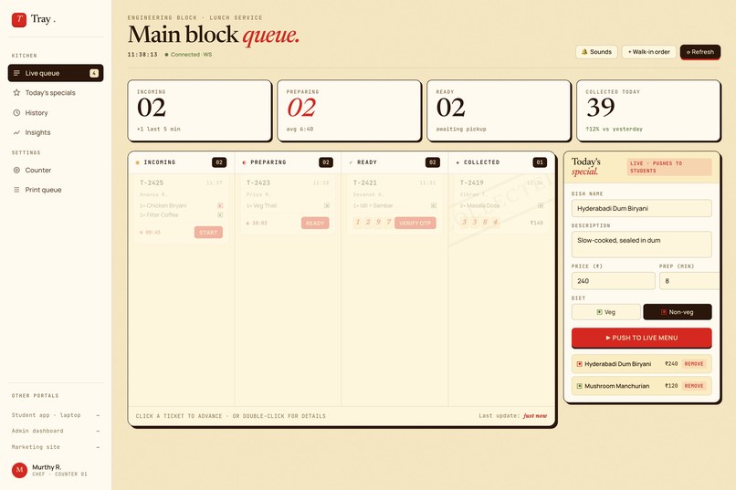 TRAY – screenshot 3