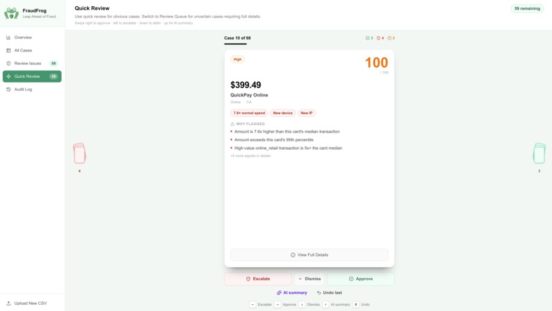 FraudFrog – screenshot 5