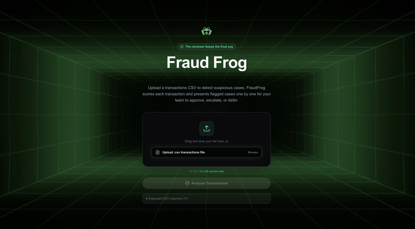 FraudFrog – screenshot 1