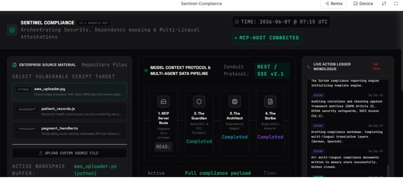 Sentinel Compliance: Smart Secret Scanning & Security – screenshot 2