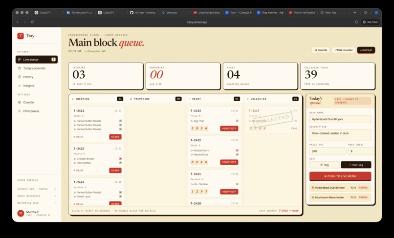 Tray  – screenshot 3
