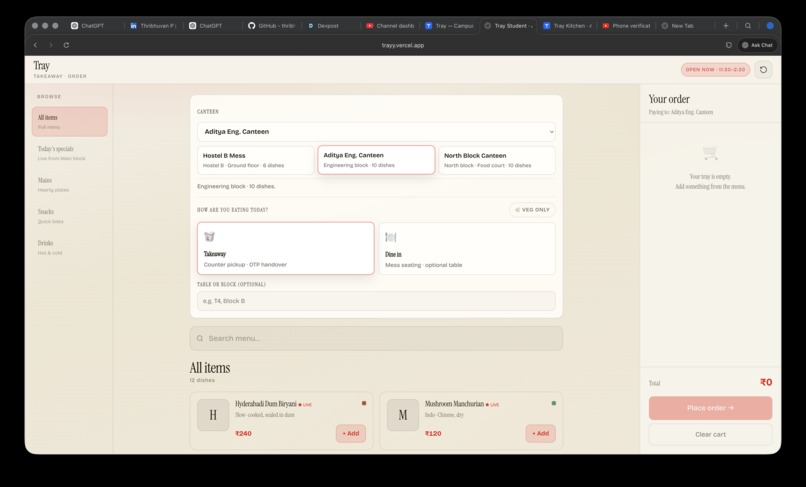 Tray  – screenshot 4
