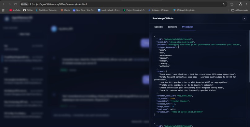 AgentMemory-OS – screenshot 5