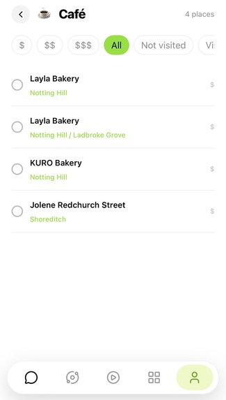 BucketList – screenshot 2