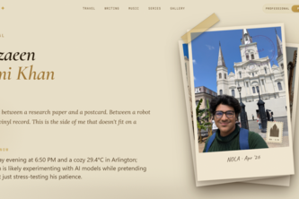 Silicon & Sepia Portfolio Site