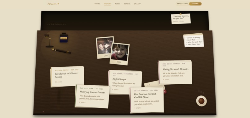 Silicon & Sepia Portfolio Site – screenshot 6