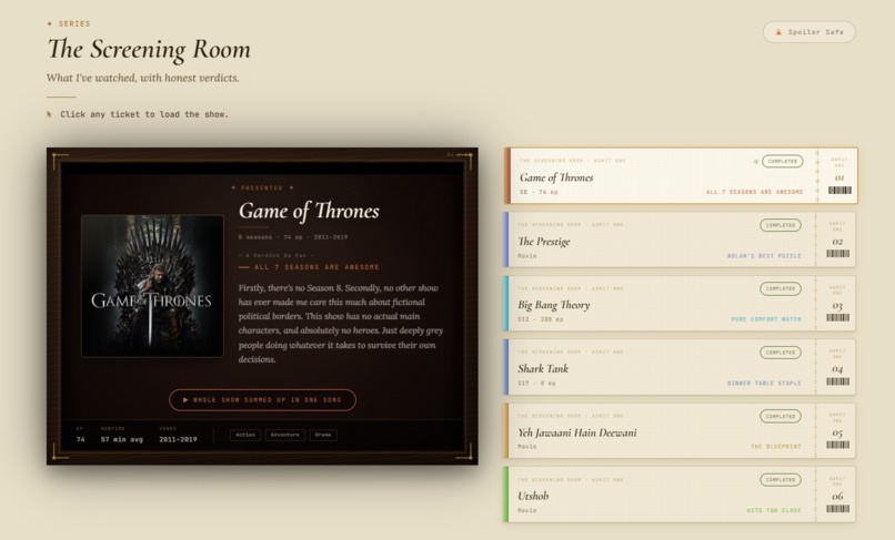 Silicon & Sepia Portfolio Site – screenshot 9