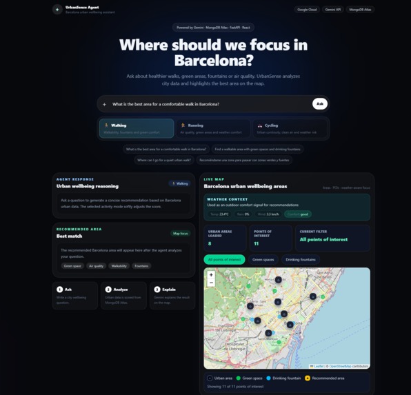 UrbanSense Agent – screenshot 2