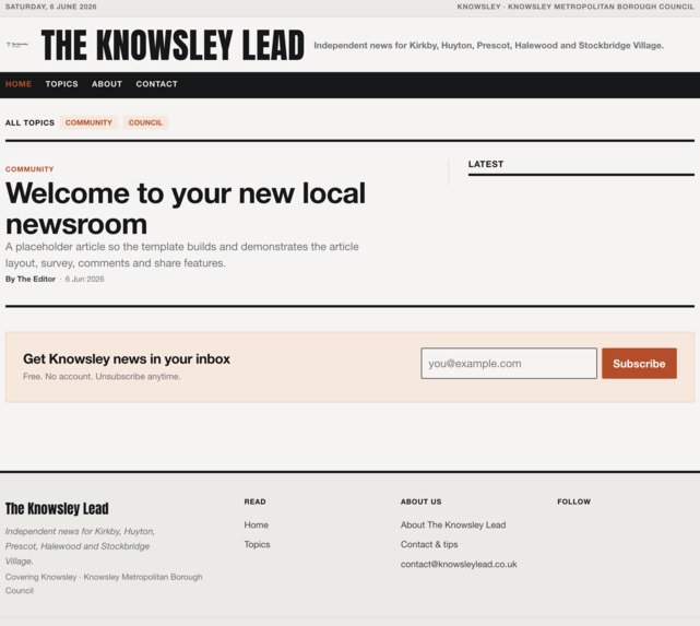 Local News Pipeline – screenshot 1