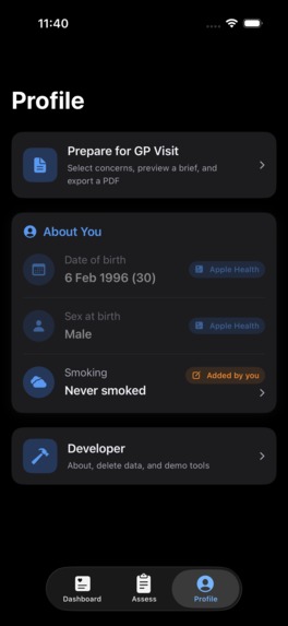 HealthLongi – screenshot 1