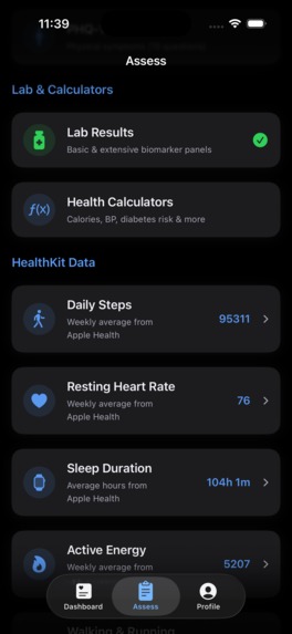 HealthLongi – screenshot 3