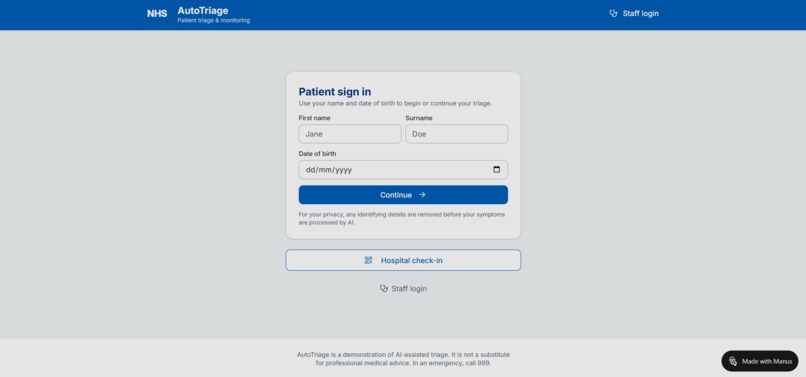 Auto-triage – screenshot 1