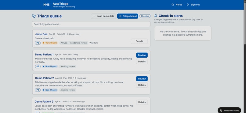 Auto-triage – screenshot 2