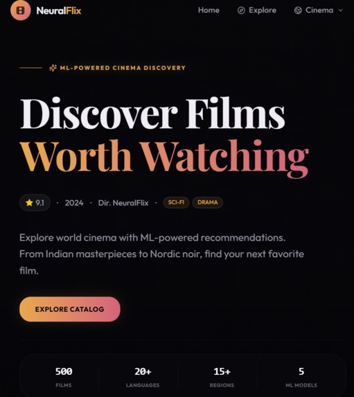 NEURAL FLIX – screenshot 2